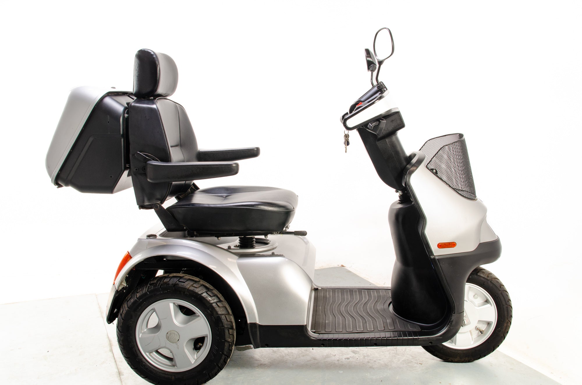 TGA Breeze S3 Large Used Electric Mobility Trike Scooter Grey 16004