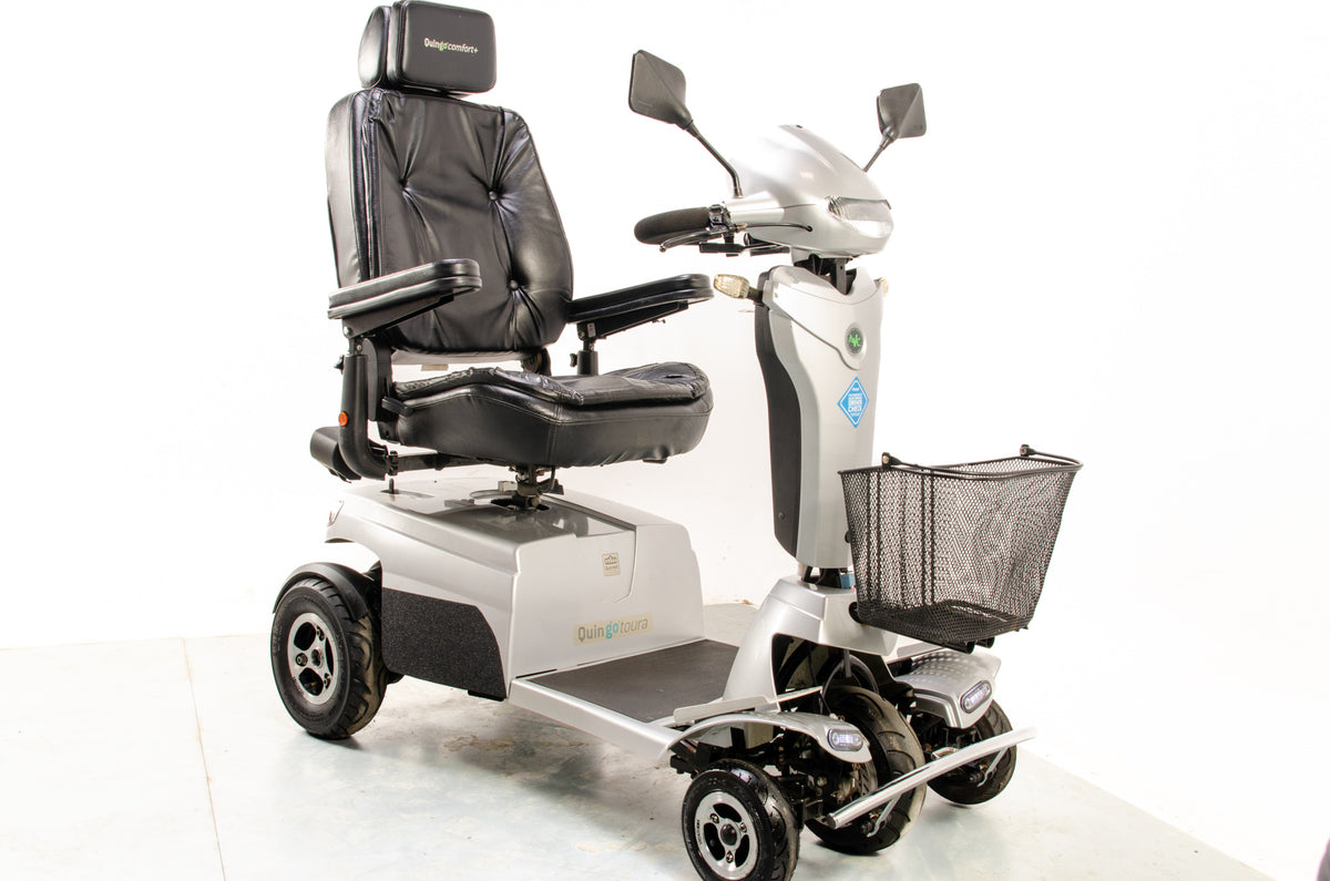 Quingo Toura Large Mobility Scooter Used Silver Main image