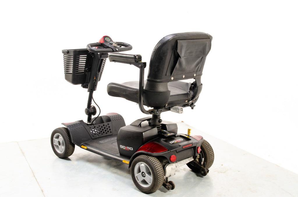 Pride GoGo Elite Sport 4mph Transportable Boot mobility Scooter in Red