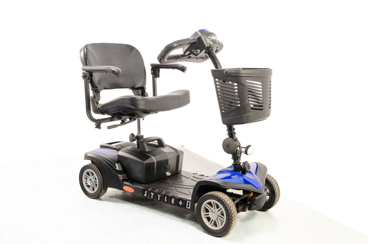 Drive Style Plus Mobility Scooter Transportable Boot Folding Portable Indoor Outdoor Blue Main image