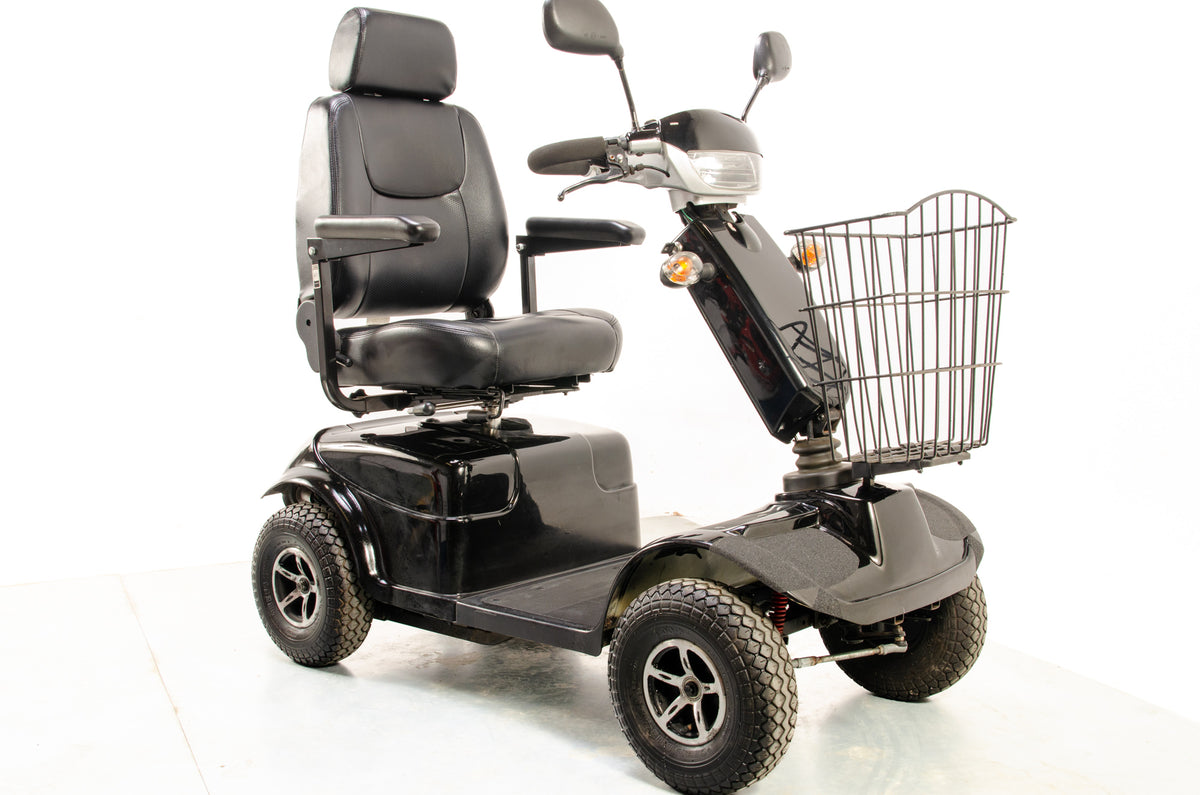 Rascal Pioneer Used Electric Mobility Scooter 8mph All-Terrain Suspension Off-Road Black 10373 Main image
