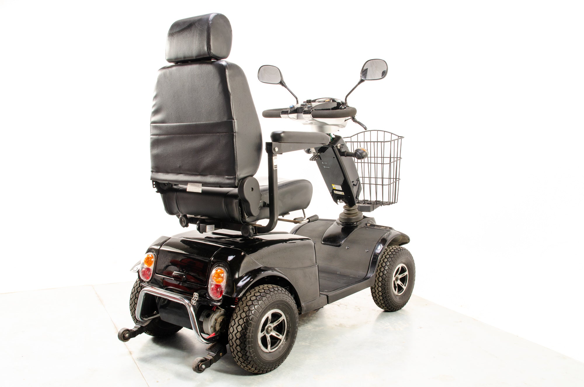 Rascal Pioneer Used Electric Mobility Scooter 8mph All-Terrain Suspension Off-Road Black 10373