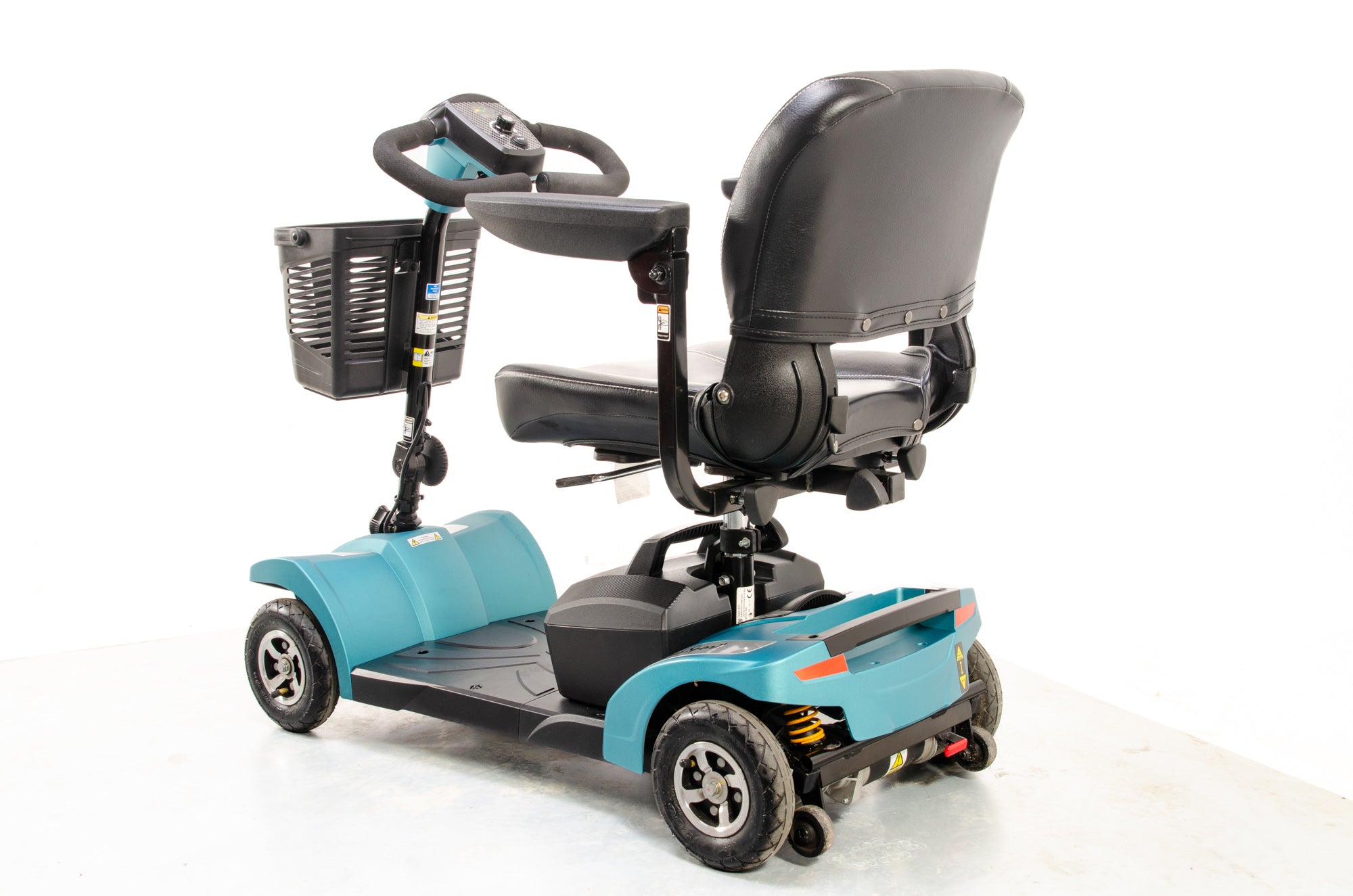 Rascal Veo Sport Used Electric Mobility Scooter Small Portable Lightweight Transportable Boot Turquoise 12067