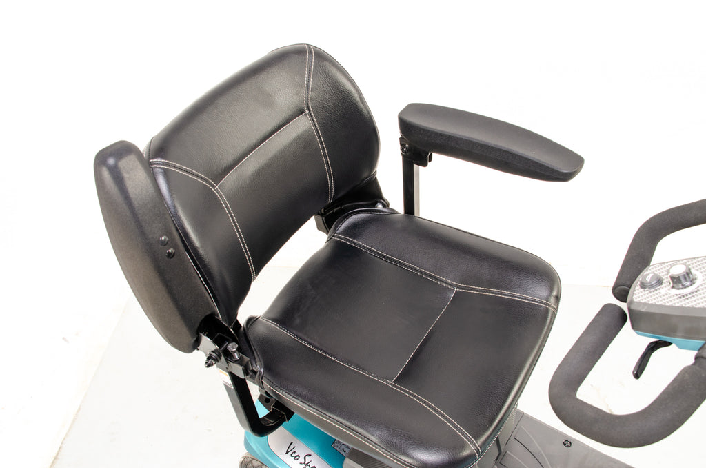 Rascal Veo Sport Used Electric Mobility Scooter Small Portable Lightweight Transportable Boot Turquoise 12067