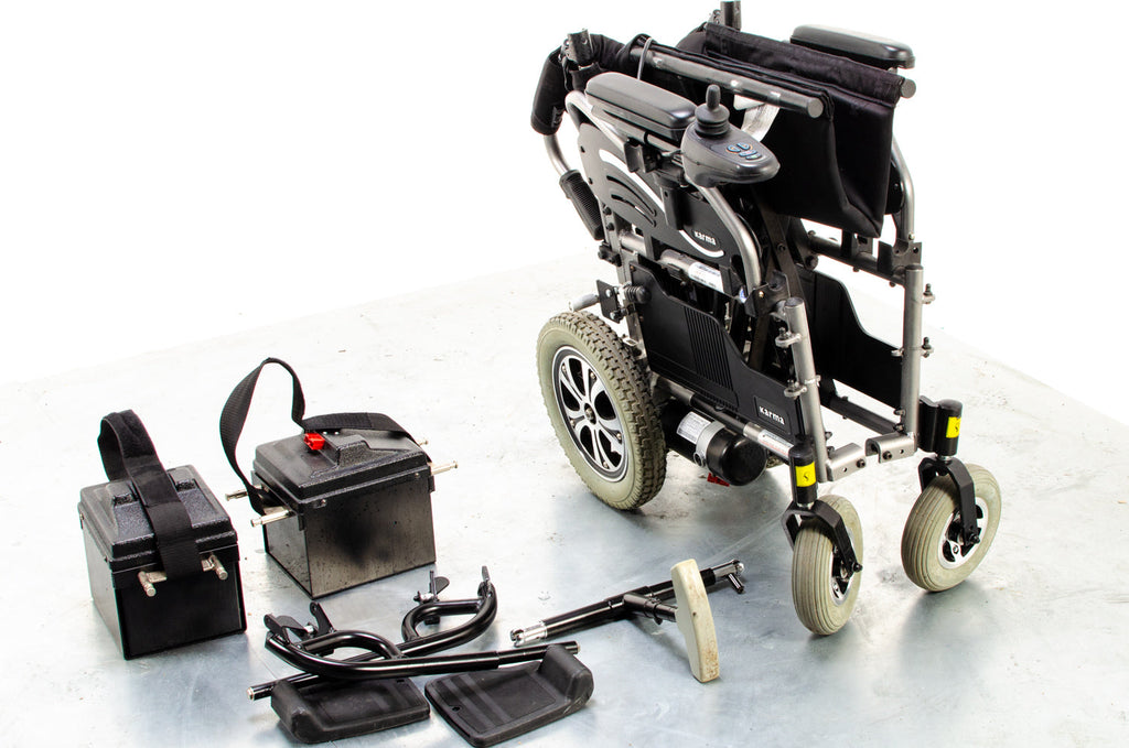 Karma Falcon Transportable Used Electric Wheelchair Powerchair Portable 03611