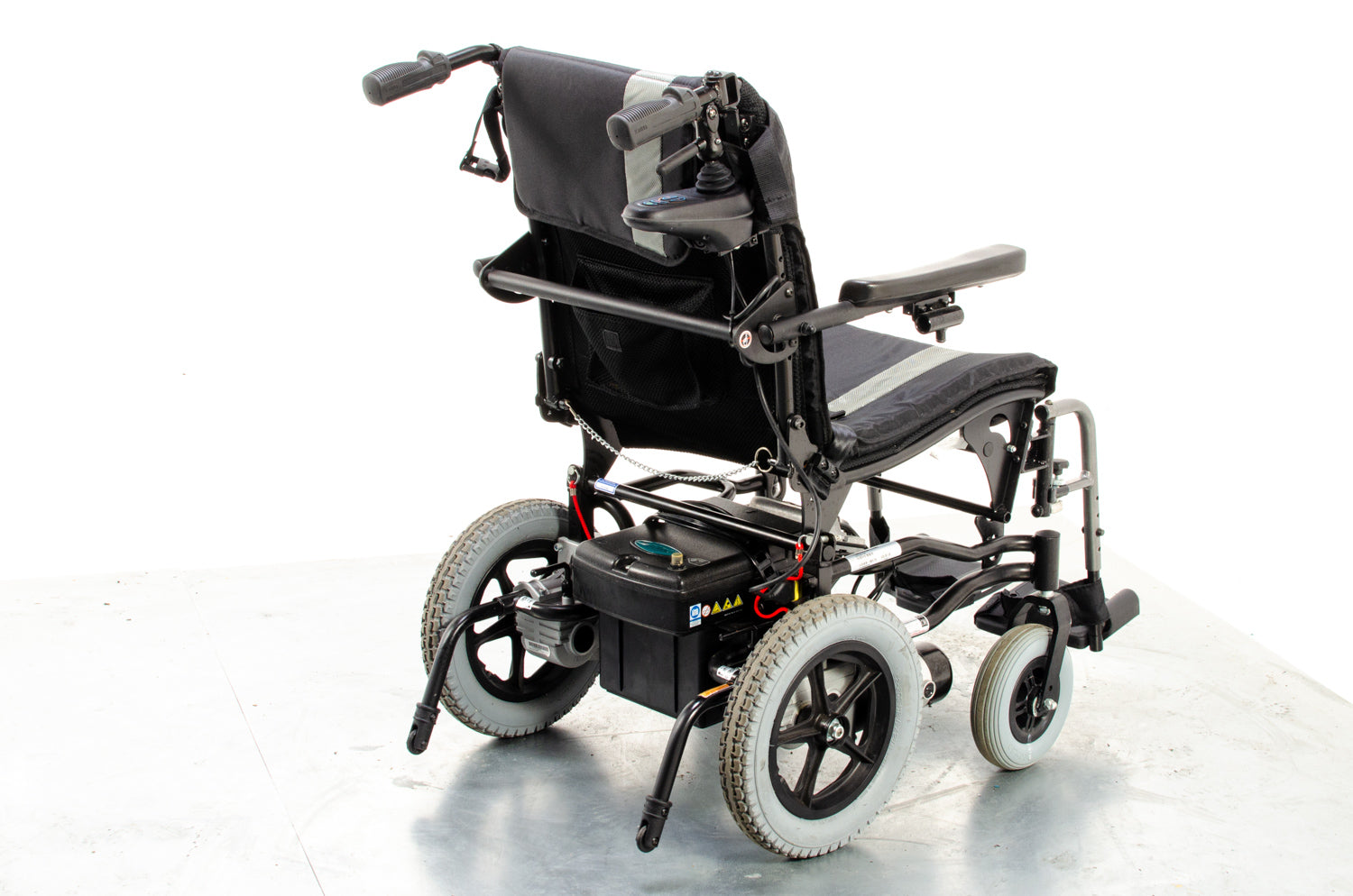 Karma Ergo Traveller Electric Wheelchair Attendant Powerchair Folding Transportable