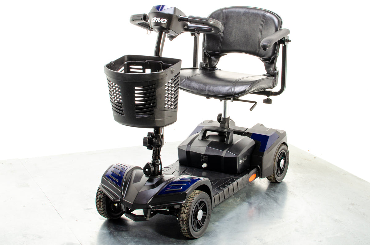 Drive Scout Blue Mobility Scooter 14Ah Small Transportable Boot Lightweight 4mph Main image