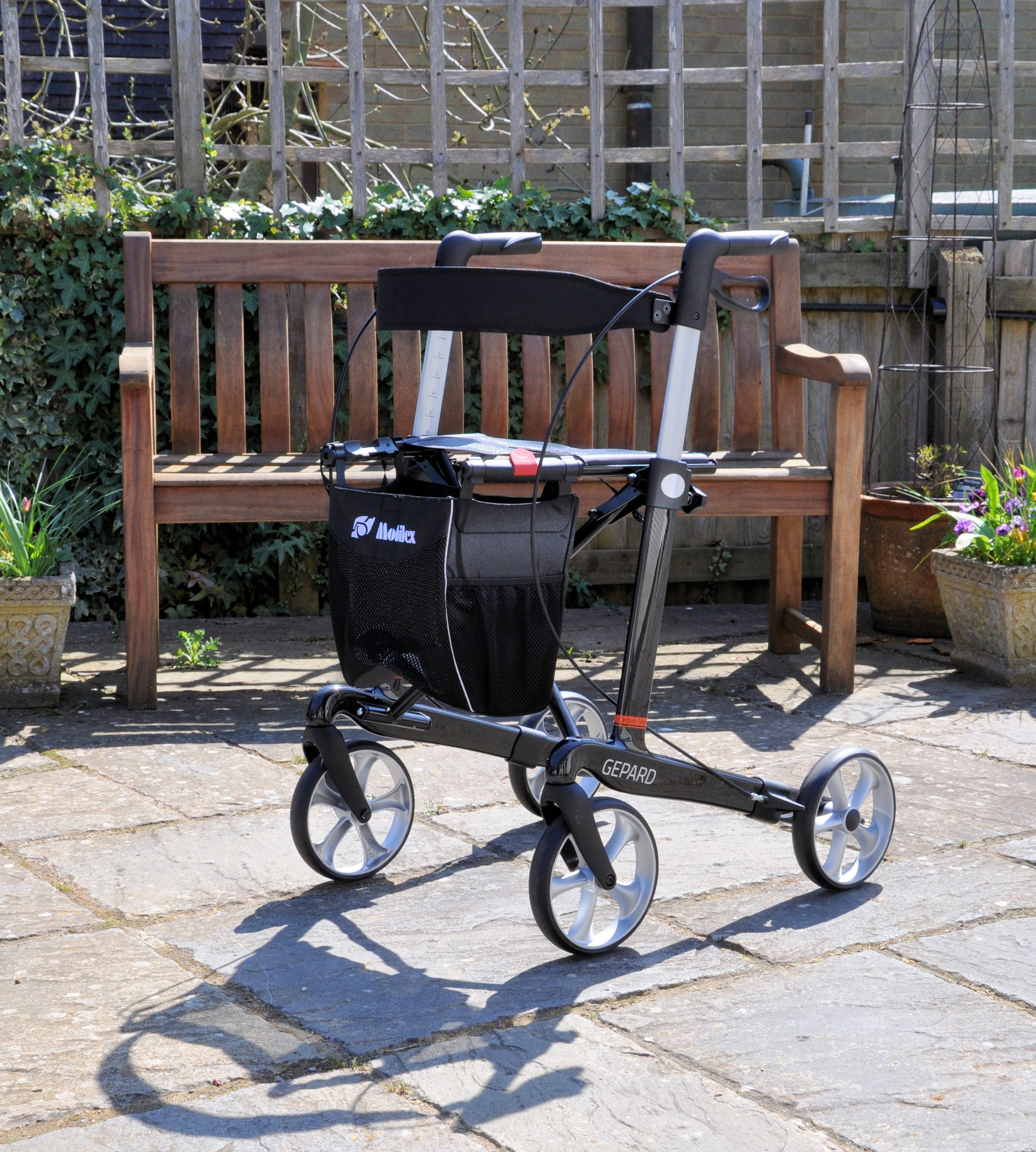 Gepard Carbon Fibre Rollator - Ultra-Light and Stylish