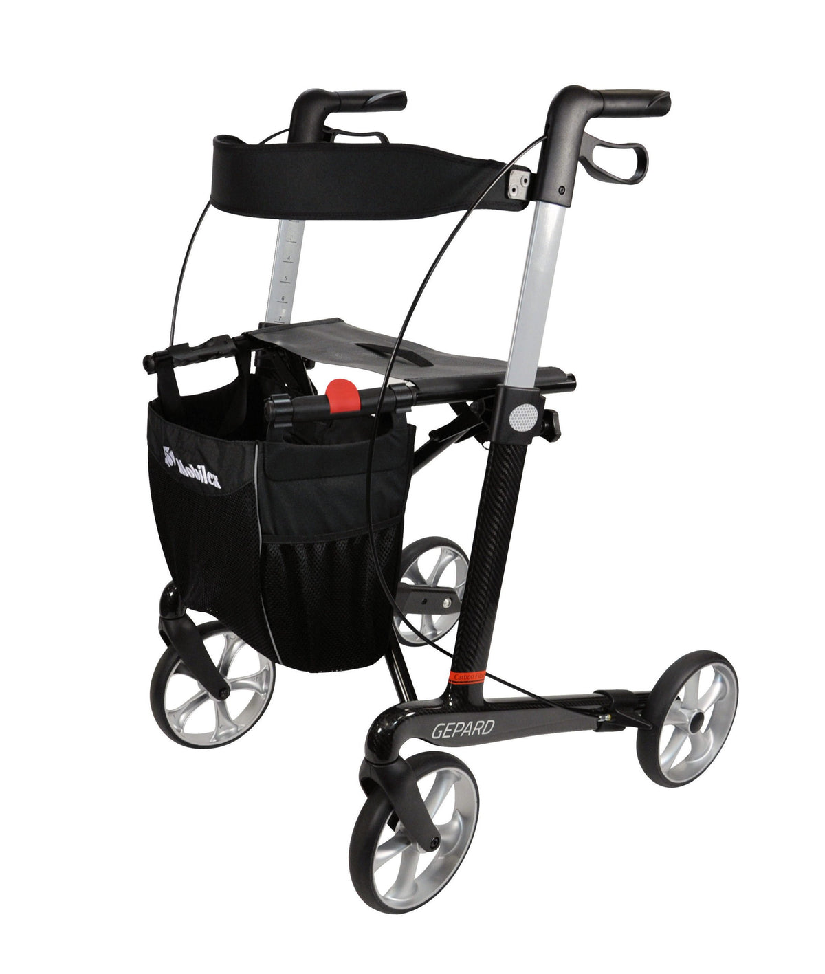 Gepard Carbon Fibre Rollator - Ultra-Light and Stylish