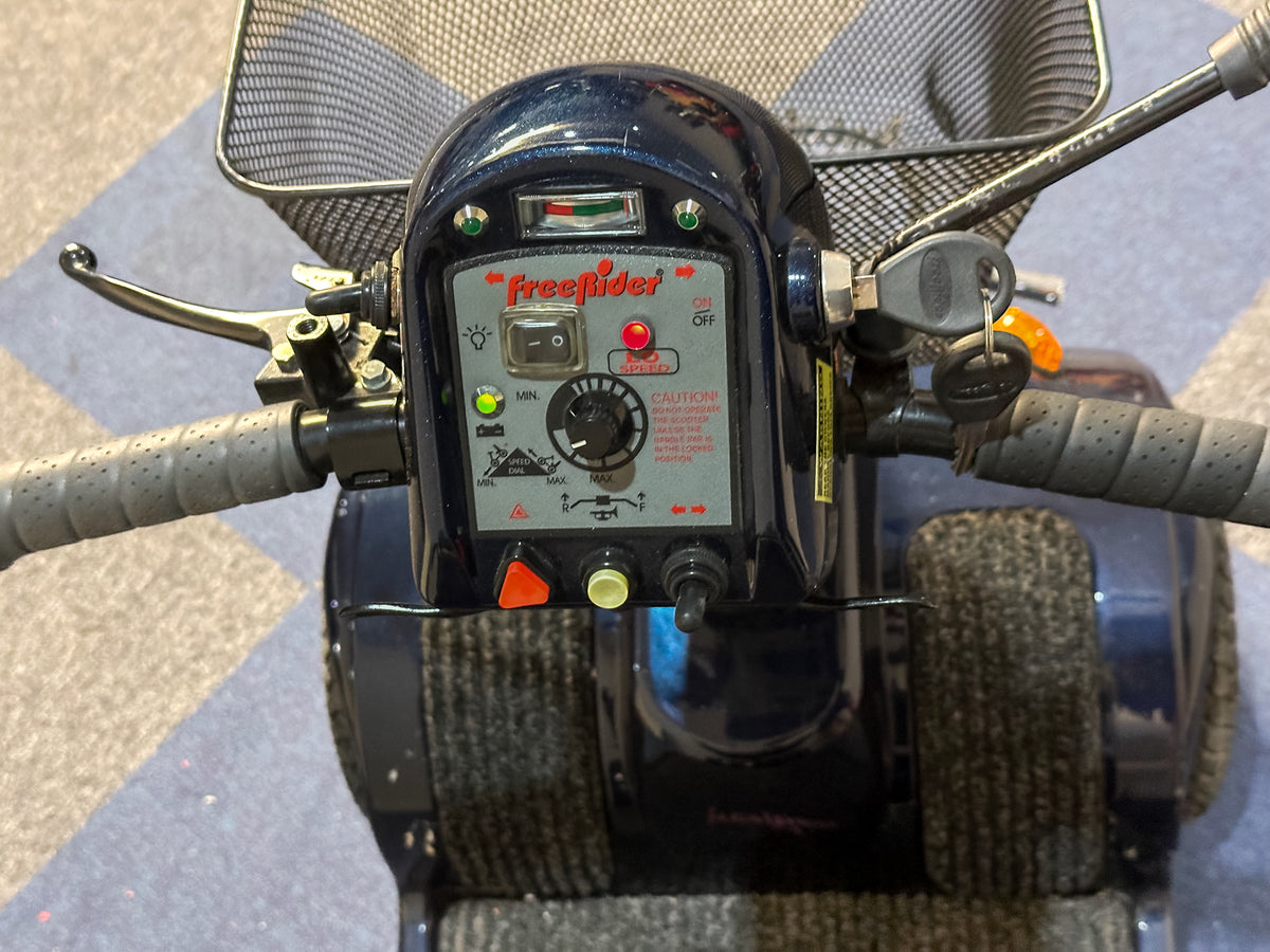 Used Freerider Kensington S Mobility Scooter – 8mph, Excellent Condition, New Batteries
