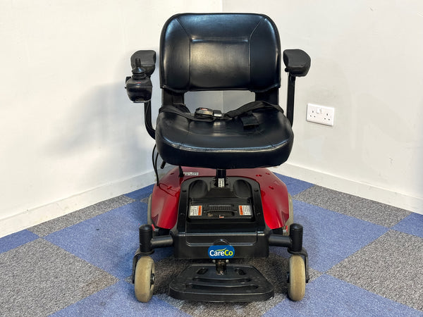CareCo Easi Go Used Electric Wheelchair Powerchair Indoor Transportable Lightweight Red