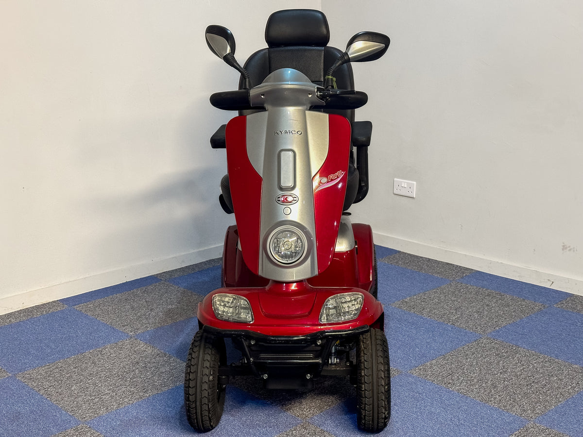 Kymco Maxi Used Mobility Scooter Red 8mph All-Terrain Electric