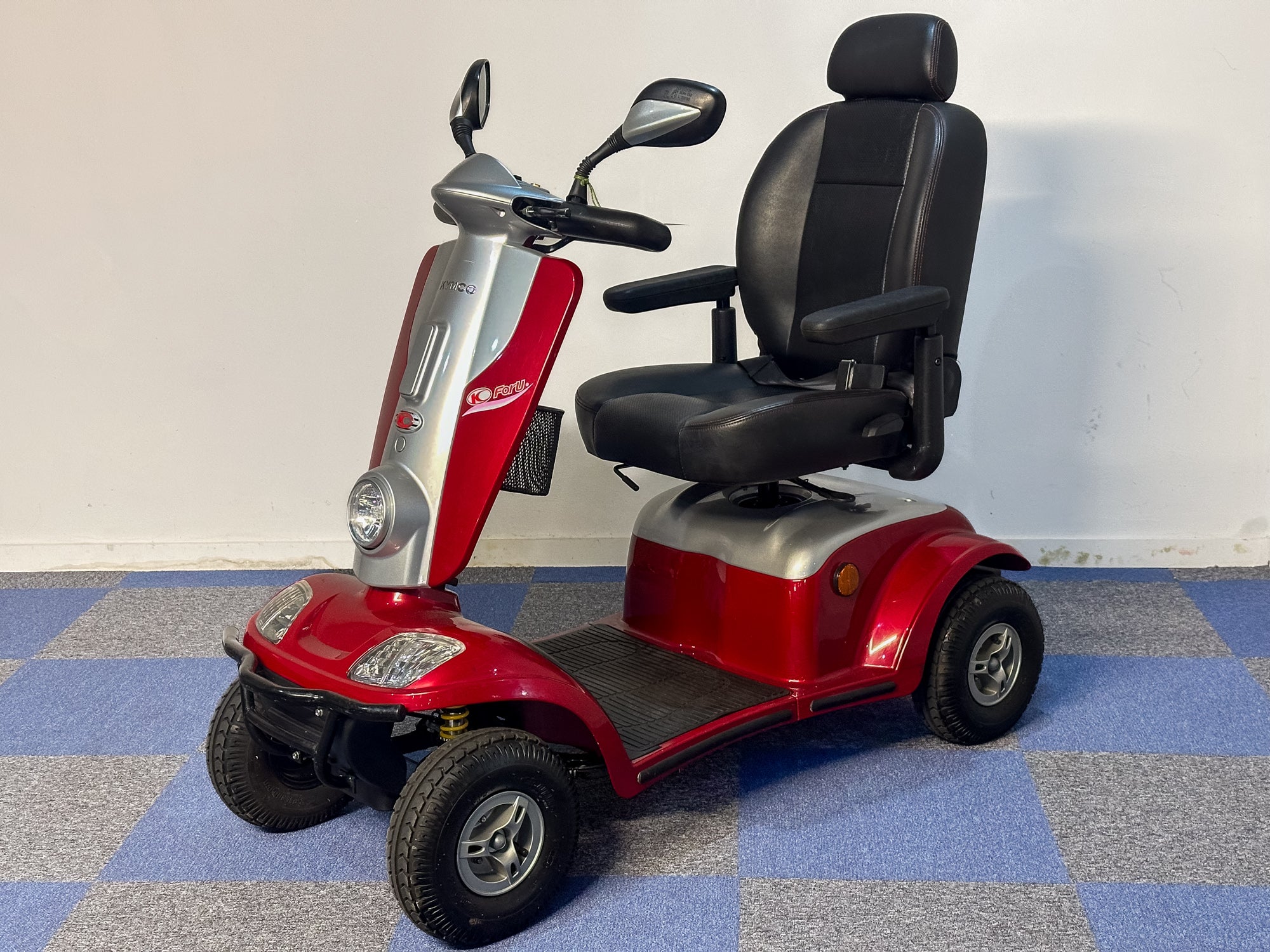 Kymco Maxi Used Mobility Scooter Red 8mph All-Terrain Electric Secondary image