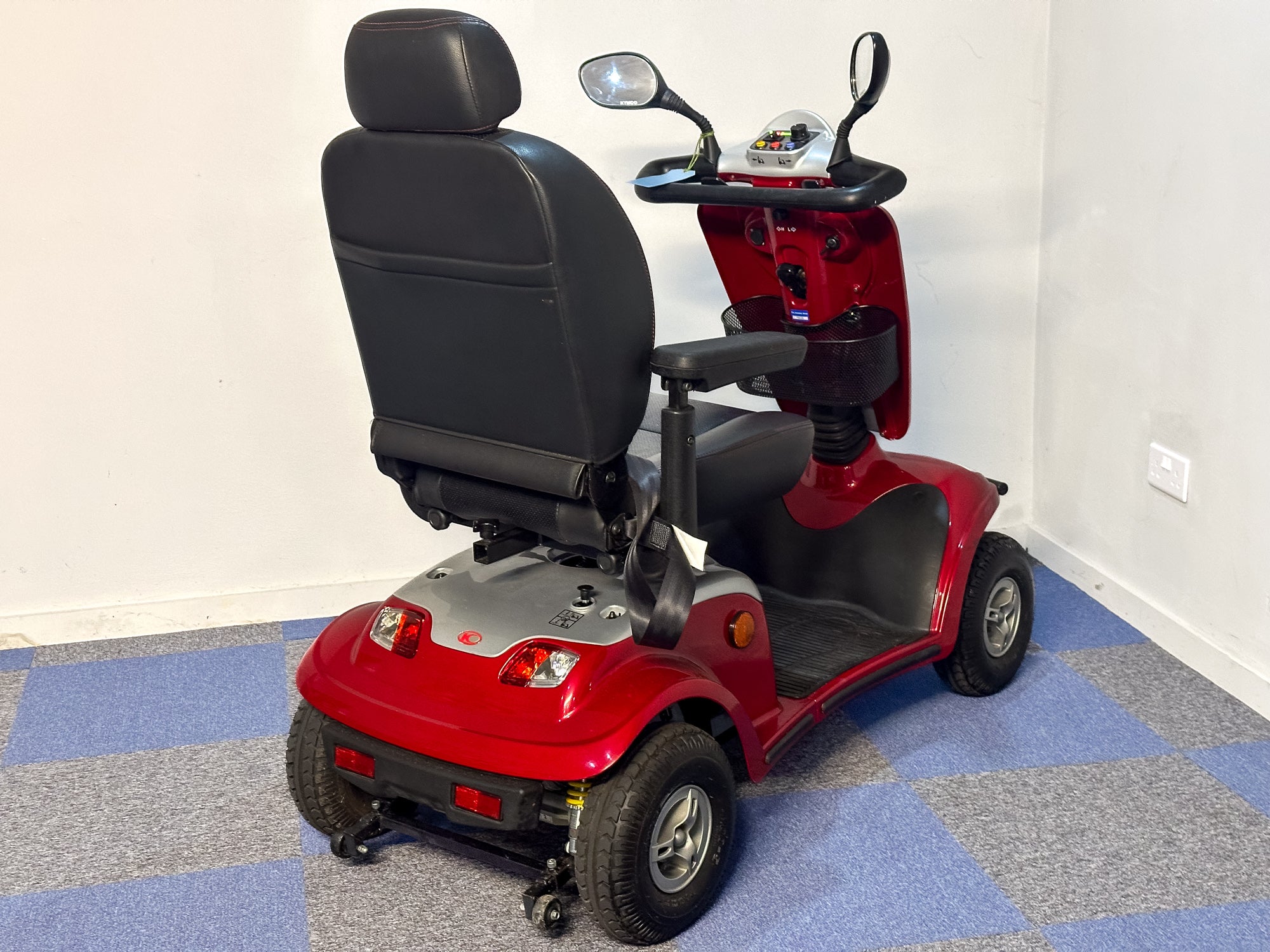 Kymco Maxi Used Mobility Scooter Red 8mph All-Terrain Electric