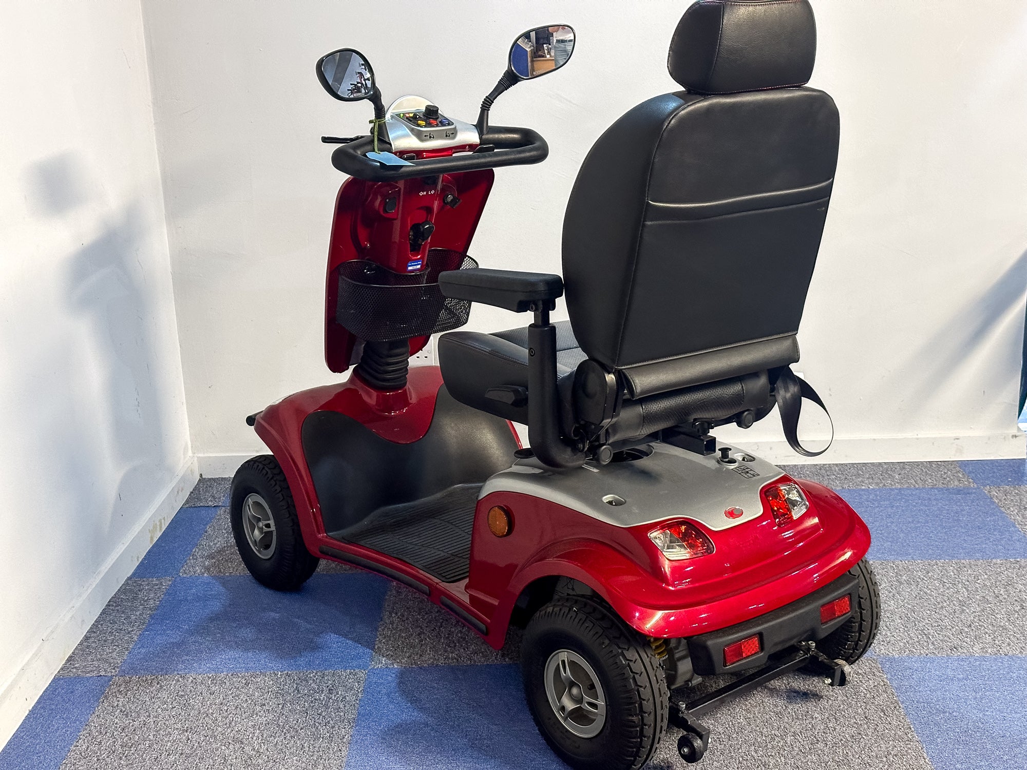 Kymco Maxi Used Mobility Scooter Red 8mph All-Terrain Electric