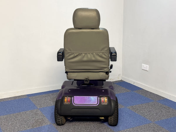 TGA Breeze Midi 3 8mph Mid Size Mobility Scooter Trike Purple