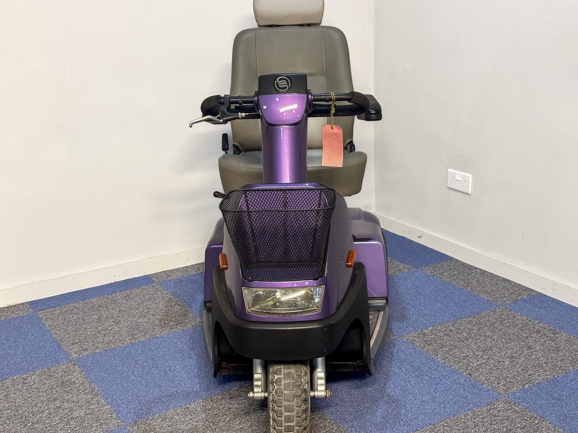 TGA Breeze Midi 3 8mph Mid Size Mobility Scooter Trike Purple