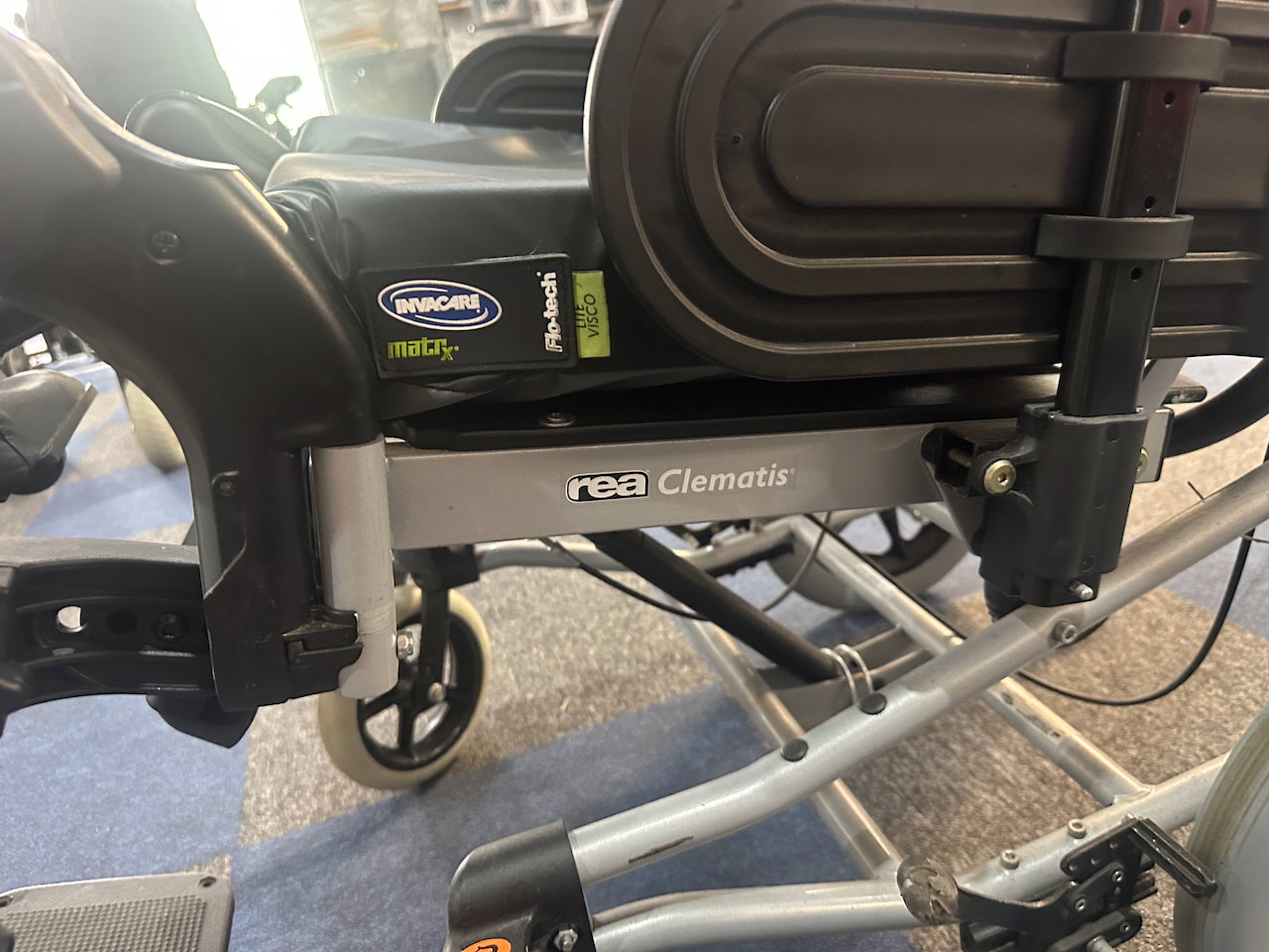 Invacare Rea Clematis Wheelchair – Used Model in Good Condition Secondary image