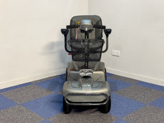 Rascal 388EM Mobility Scooter Midsize Pneumatic Comfy Pavement Silver