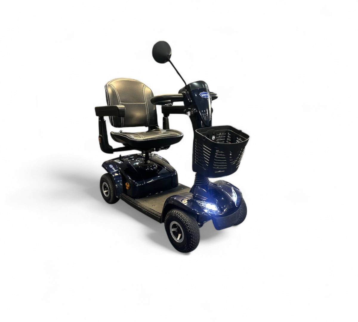 Leo Mobility Scooter Comfy Pavement Compact Invacare Blue 4mp 16350 Main image