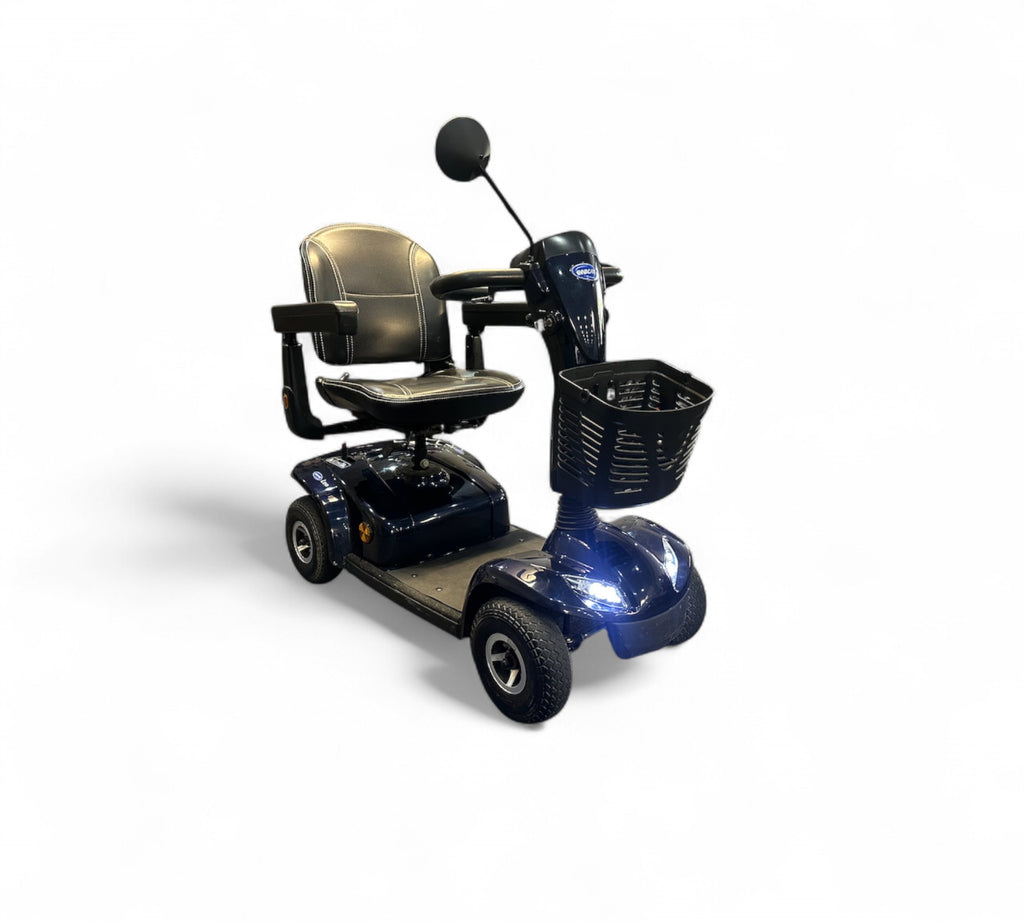 Leo Mobility Scooter Comfy Pavement Compact Invacare Blue 4mp 16350