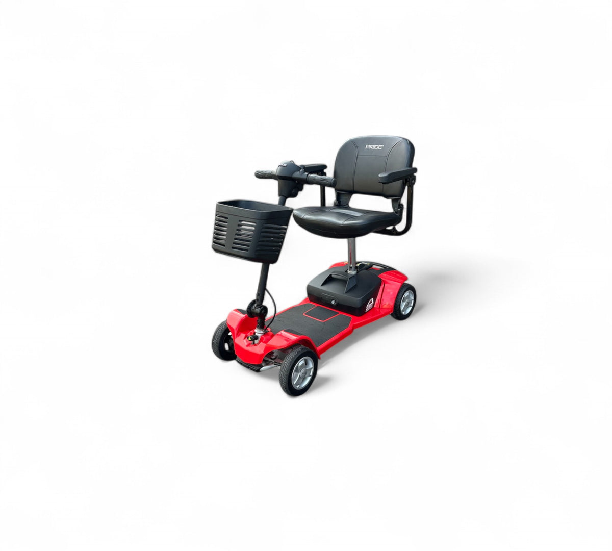 Pride Apex Alumalite Ultimate Lightweight Travel Scooter Aluminium Red Used Excellent Conition