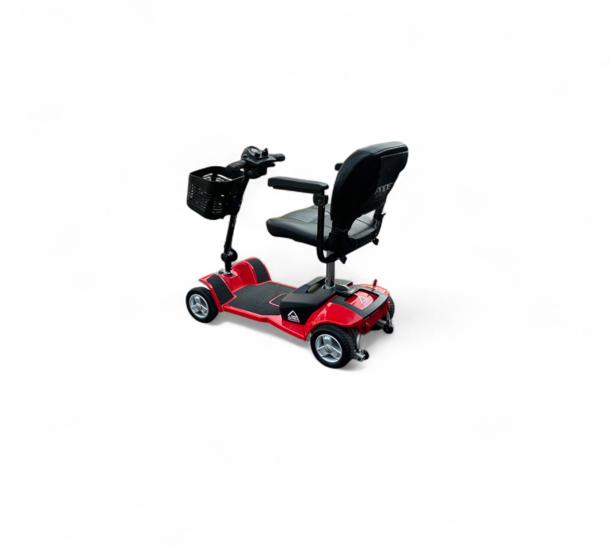Pride Apex Alumalite Ultimate Lightweight Travel Scooter Aluminium Red Used Excellent Conition