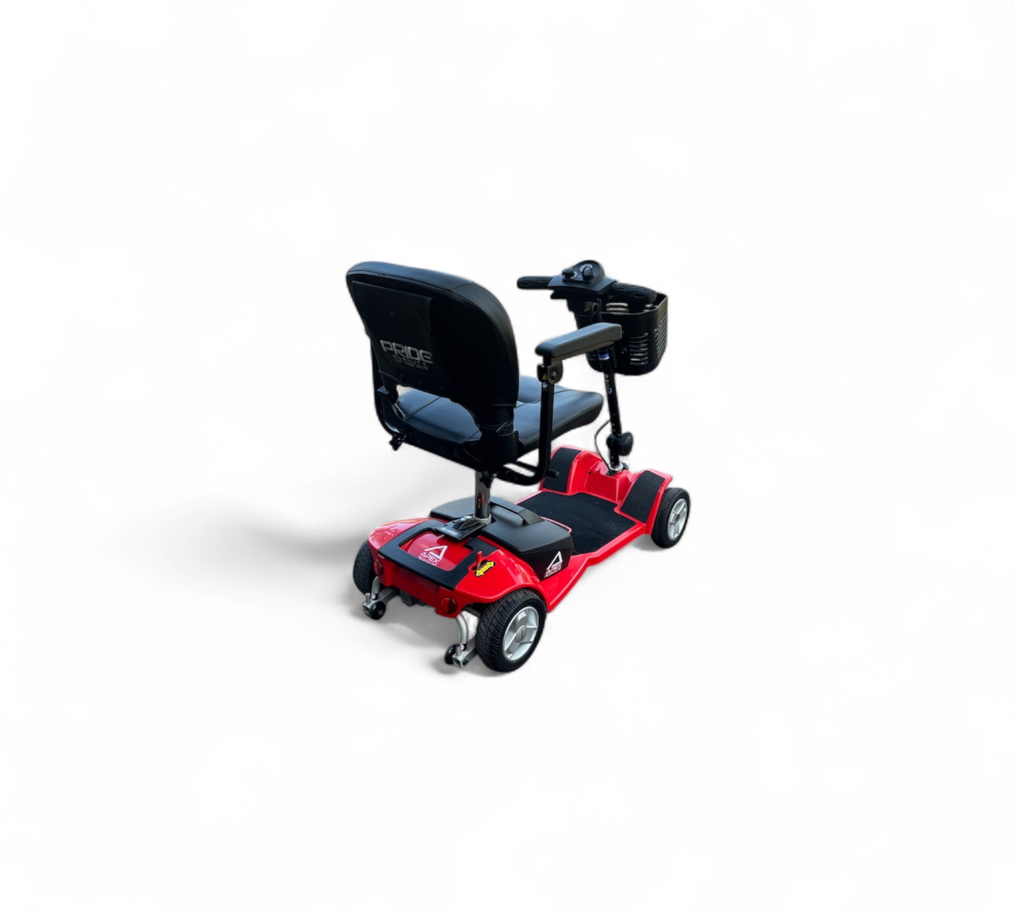 Pride Apex Alumalite Ultimate Lightweight Travel Scooter Aluminium Red Used Excellent Conition