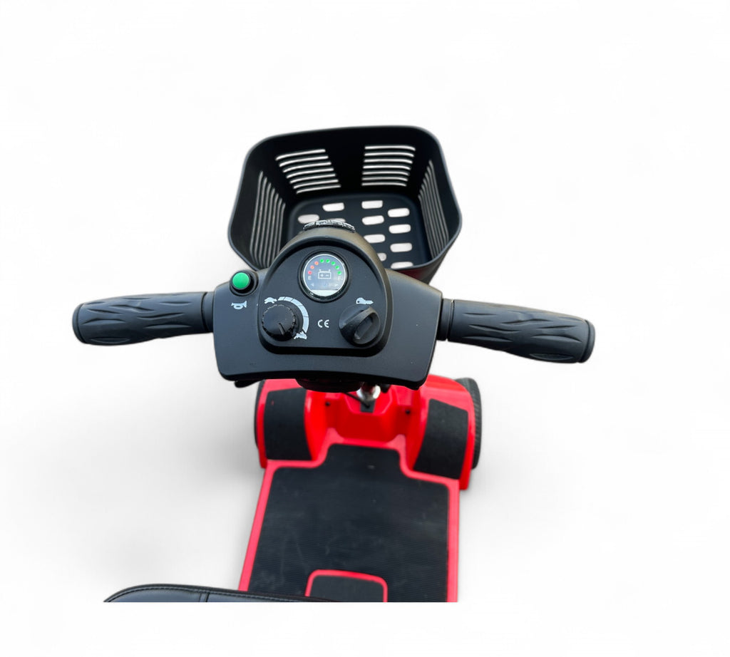 Pride Apex Alumalite Ultimate Lightweight Travel Scooter Aluminium Red Used Excellent Conition
