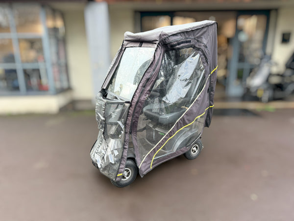 Used Sterling S425 Mobility Scooter with Scooterpac Folding Canopy – Grey