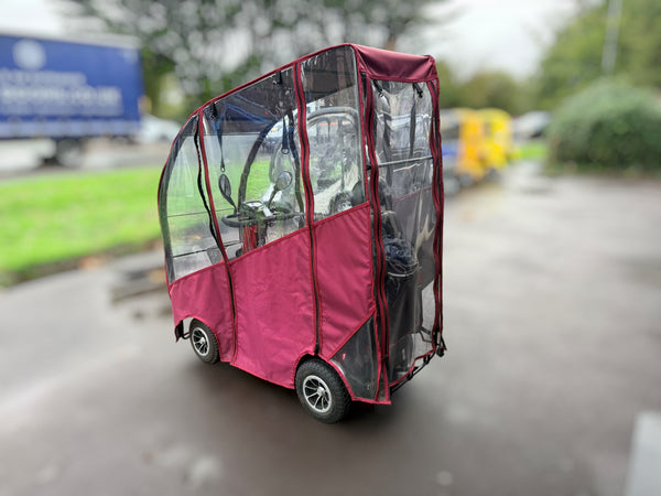 Used TGA Breeze Midi Mobility Scooter – Red with Sheerlines Canopy