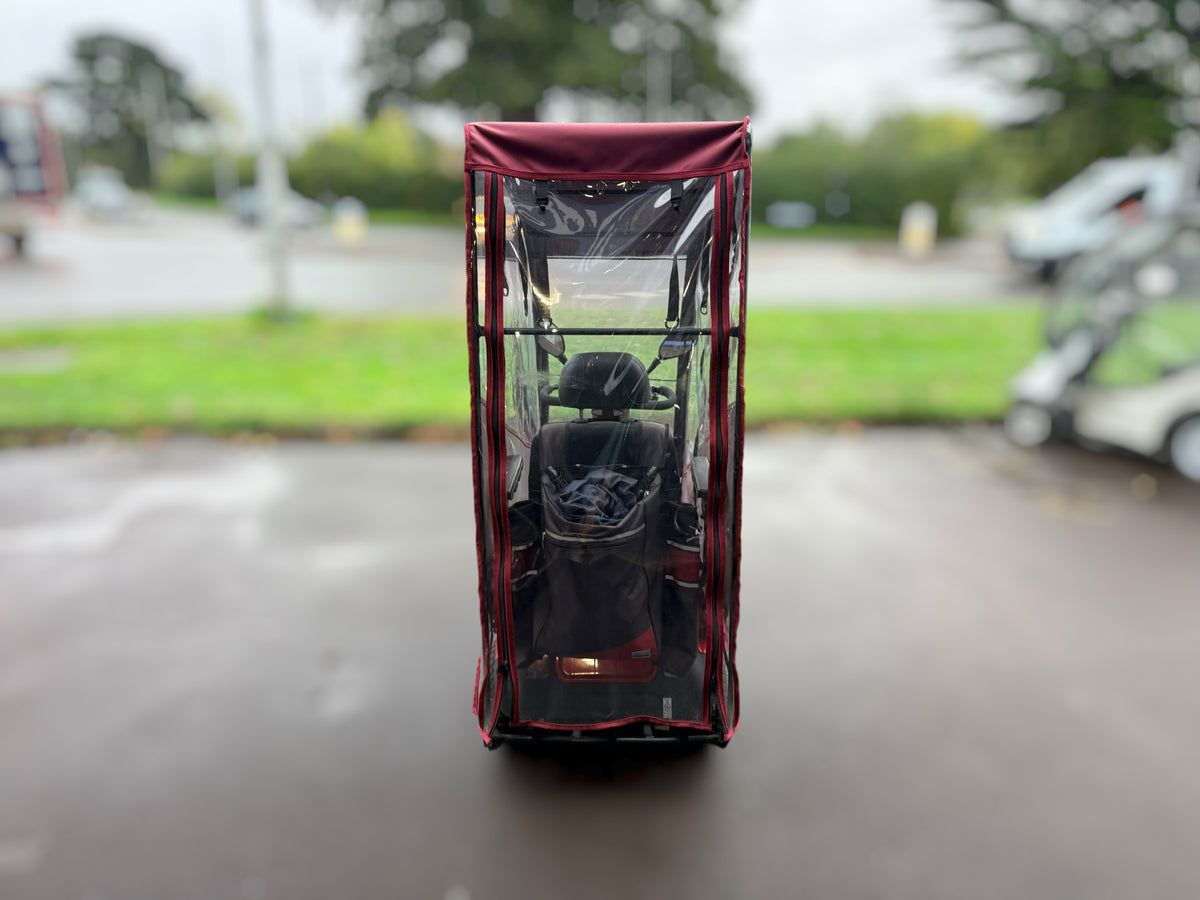 Used TGA Breeze Midi Mobility Scooter – Red with Sheerlines Canopy