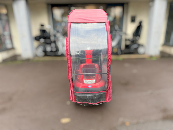 Used TGA Breeze Midi Mobility Scooter – Red with Sheerlines Canopy