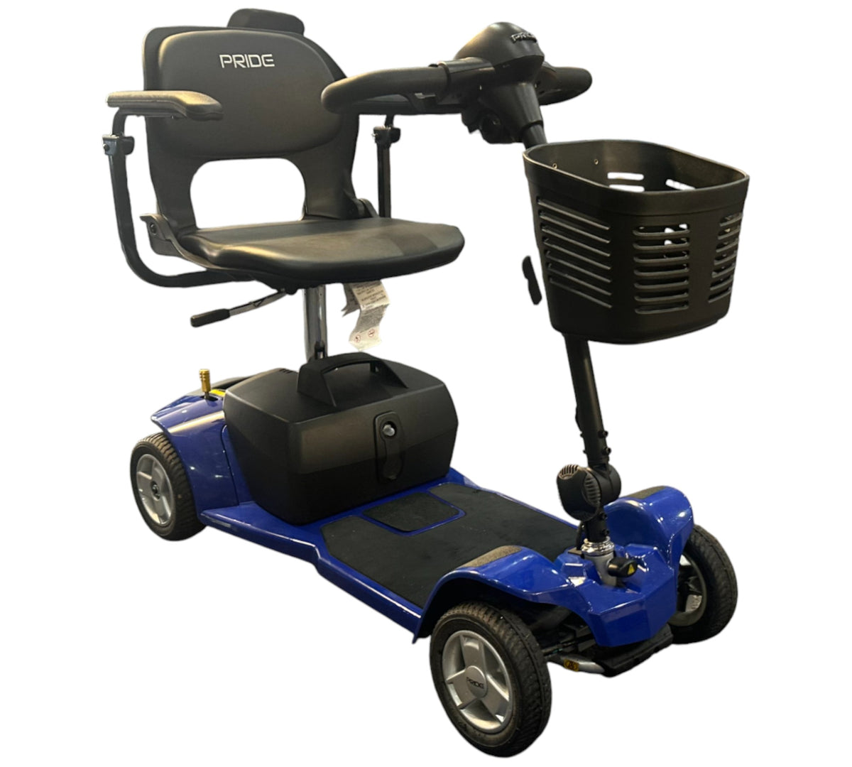 Pride Apex Alumalite Plus Ultimate Lightweight Travel Scooter Aluminium Blue Used Excellent Condition Main image