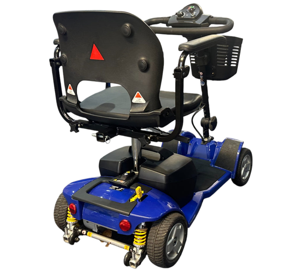 Pride Apex Alumalite Plus Ultimate Lightweight Travel Scooter Aluminium Blue Used Excellent Condition