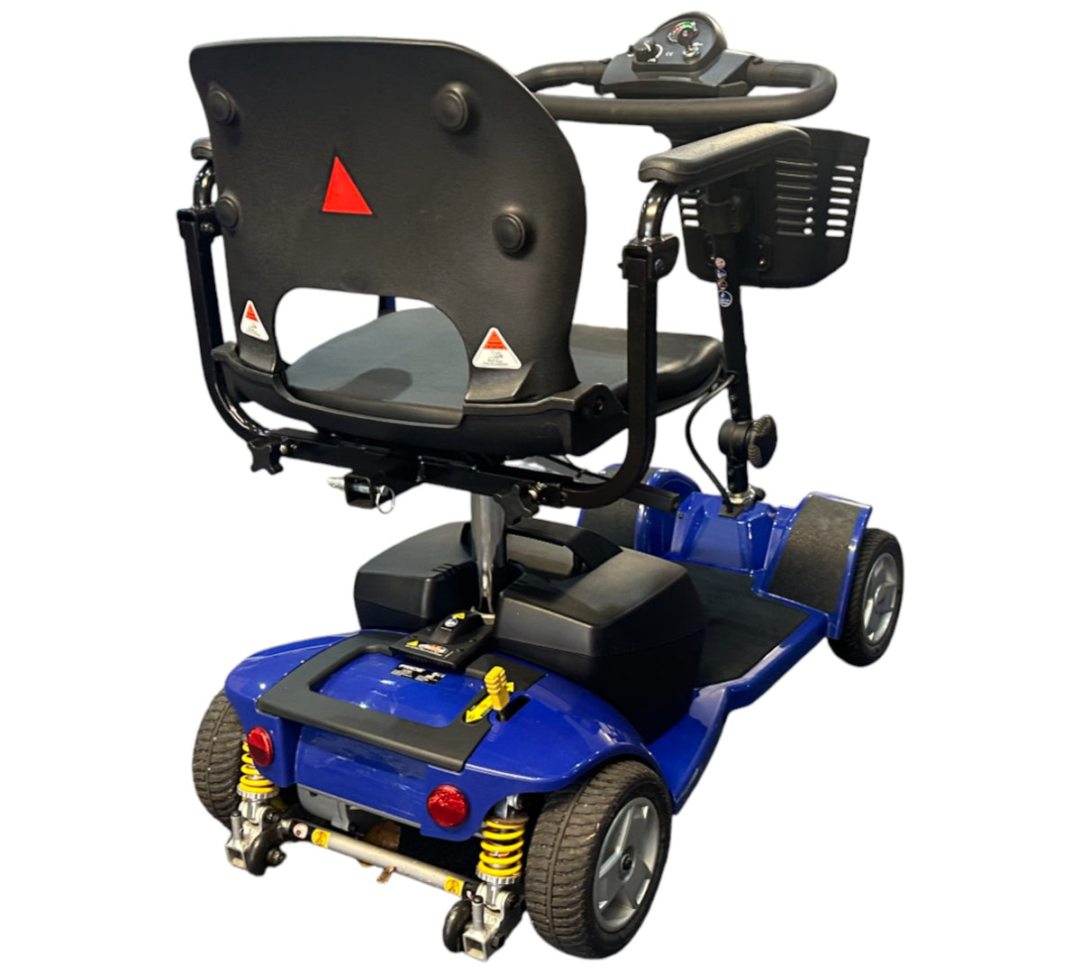 Pride Apex Alumalite Plus Ultimate Lightweight Travel Scooter Aluminium Blue Used Excellent Condition