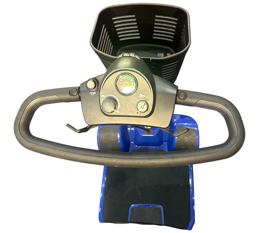 Pride Apex Alumalite Plus Ultimate Lightweight Travel Scooter Aluminium Blue Used Excellent Condition