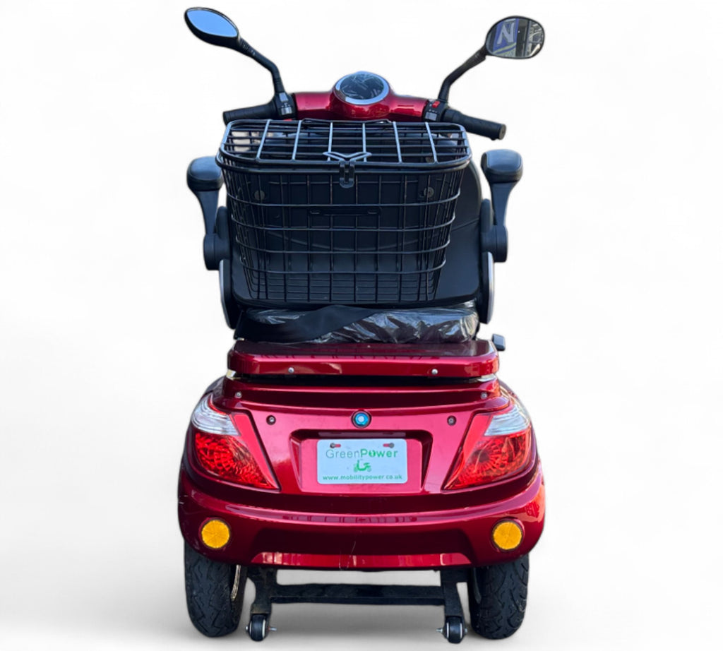 ZT500 Mobility Scooter – Used Model in Red Class 3 Road-Legal 8mph Scooter