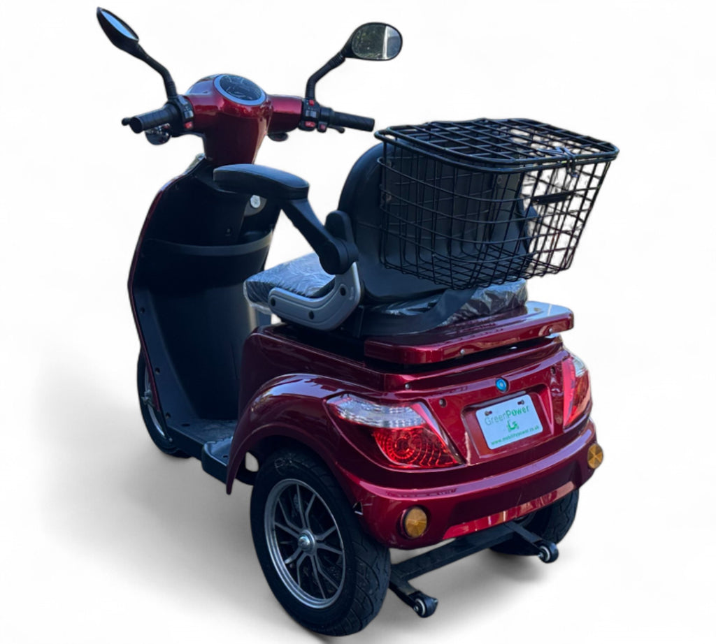 ZT500 Mobility Scooter – Used Model in Red Class 3 Road-Legal 8mph Scooter