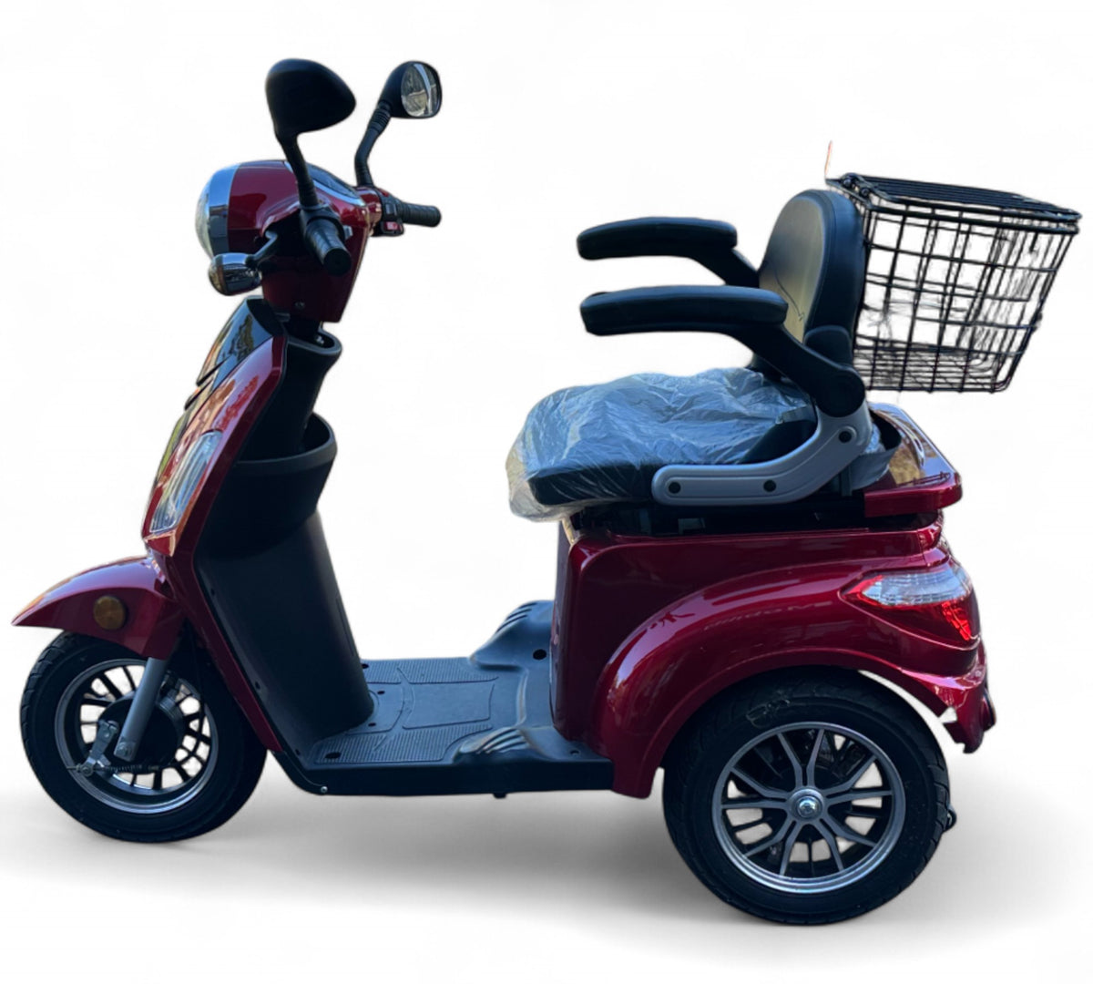 ZT500 Mobility Scooter – Used Model in Red Class 3 Road-Legal 8mph Scooter