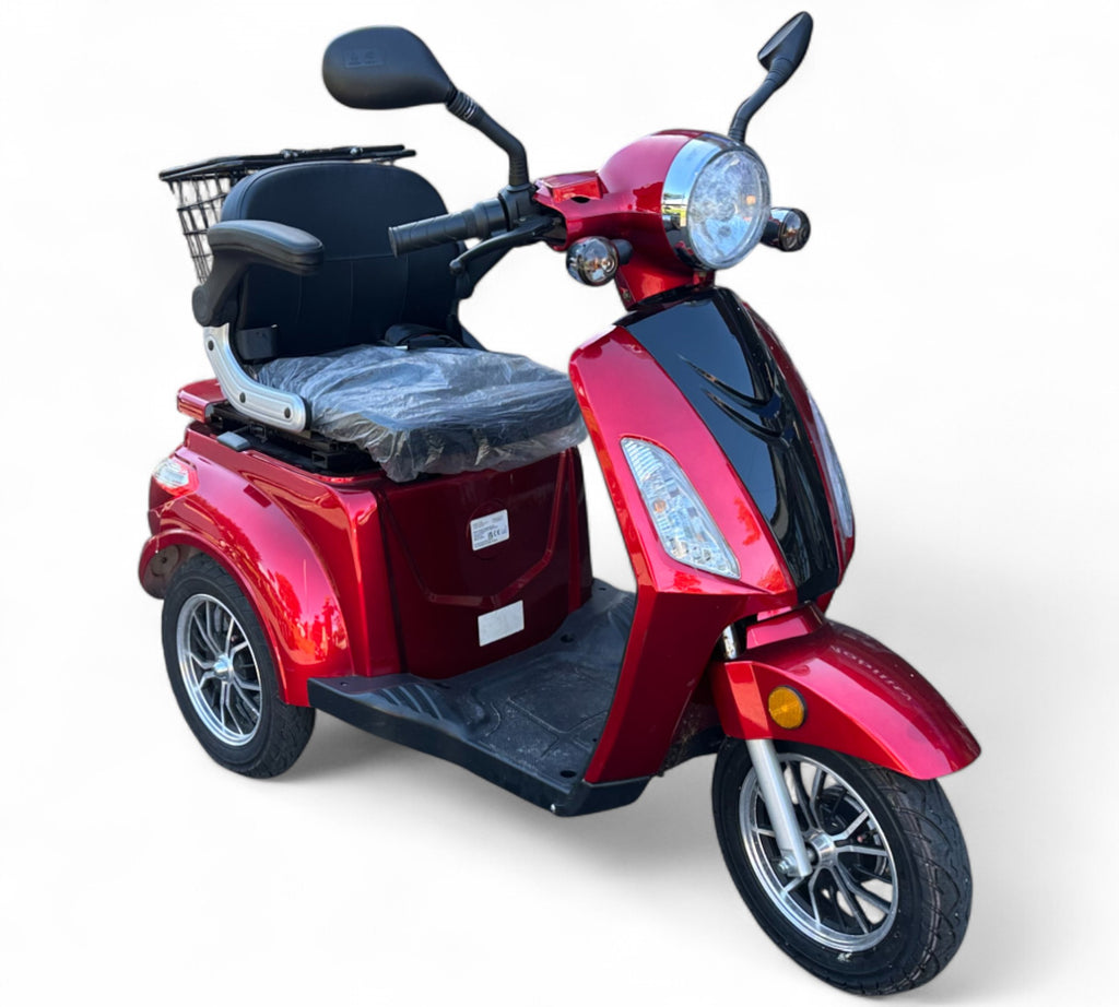 ZT500 Mobility Scooter – Used Model in Red Class 3 Road-Legal 8mph Scooter