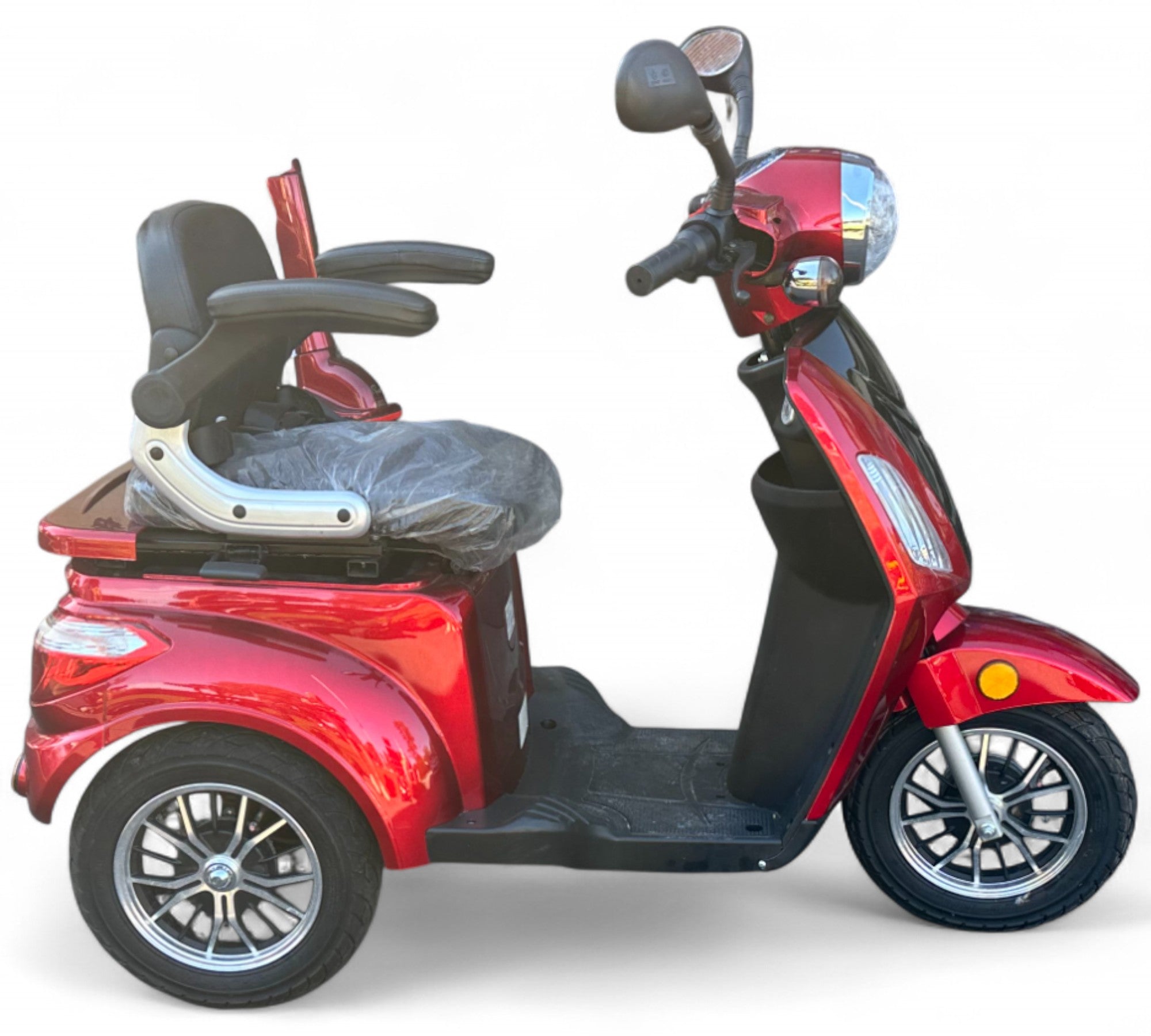 ZT500 Mobility Scooter – Used Model in Red Class 3 Road-Legal 8mph Scooter