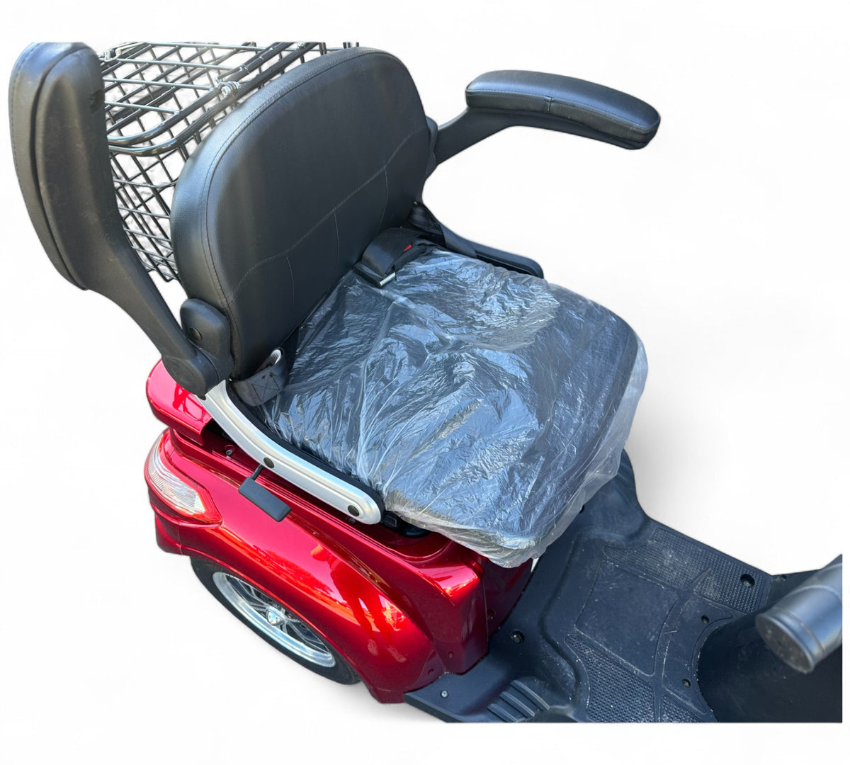 ZT500 Mobility Scooter – Used Model in Red Class 3 Road-Legal 8mph Scooter