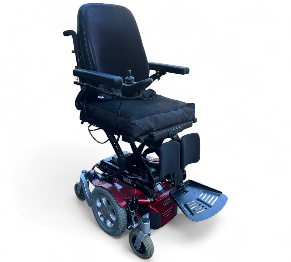 Wheelchair Riser Sunrise Medical Quickie Salsa M – Used 2017 Red Powerchair with Tilt ...