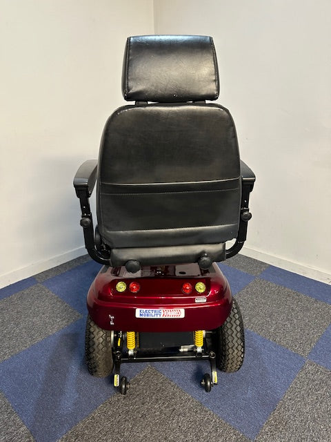 Rascal 850 8mph Large Comfort Electric Mobility Scooter in Deep Red