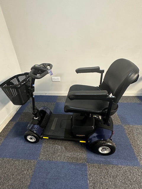 Pride Go-Go Elite Traveller Plus Mobility Scooter Boot Transportable Lightweight Folding 18ah