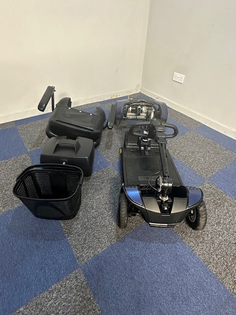 Pride Go-Go Elite Traveller Plus Mobility Scooter Boot Transportable Lightweight Folding 18ah