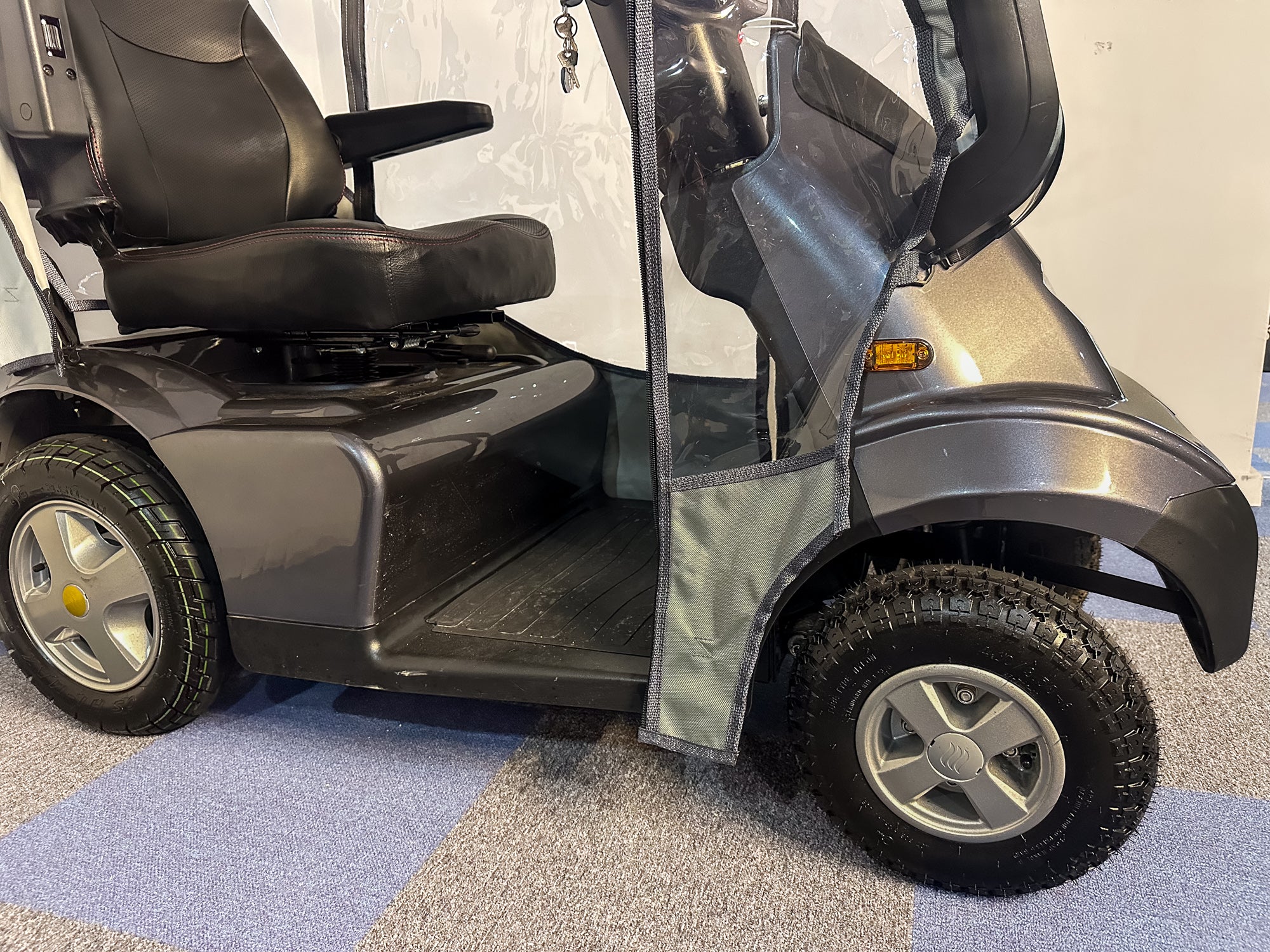 TGA Breeze S4 Mobility Scooter 8mph Large All-Terrain Road Legal All Weather Canopy