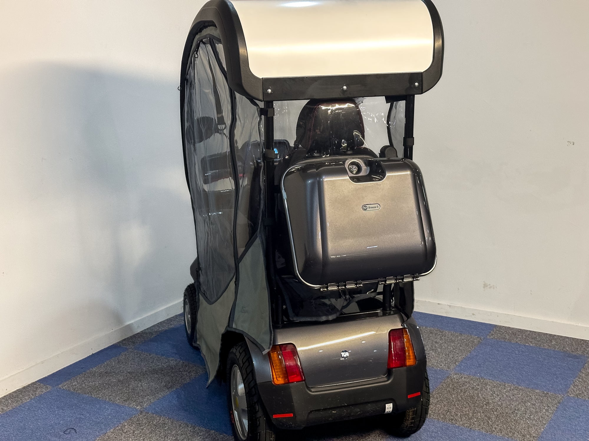 TGA Breeze S4 Mobility Scooter 8mph Large All-Terrain Road Legal All Weather Canopy