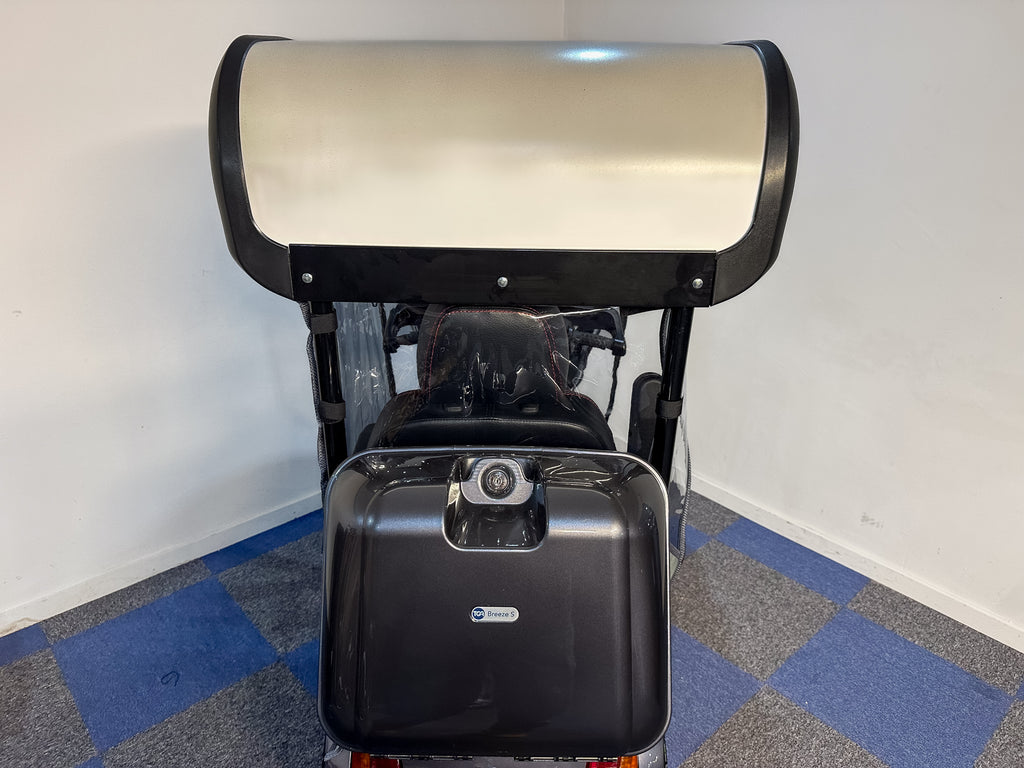 TGA Breeze S4 Mobility Scooter 8mph Large All-Terrain Road Legal All Weather Canopy